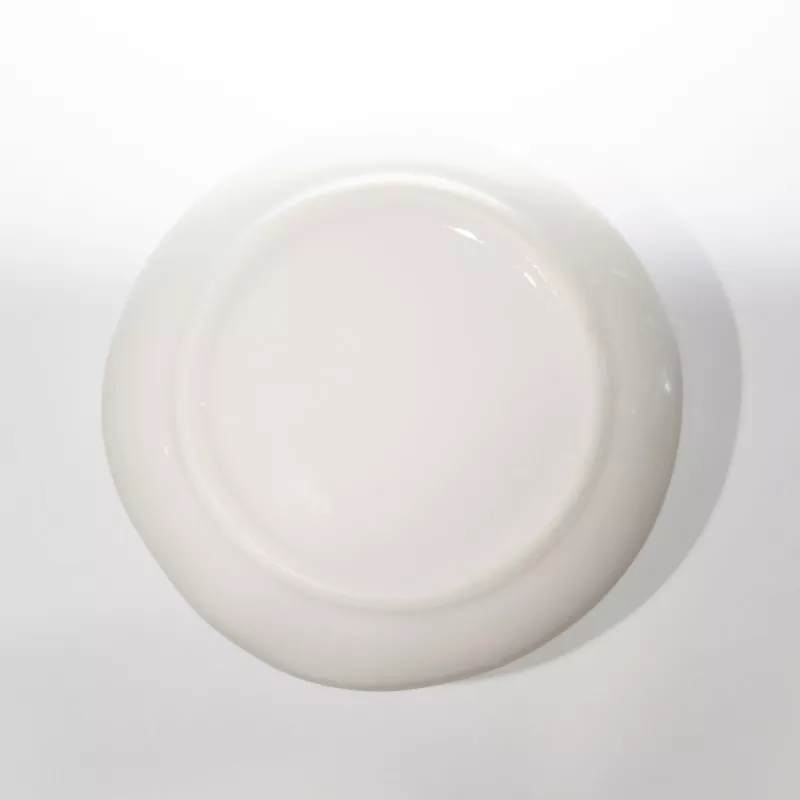 Minimalista kerek ombre kerámia mini lemez